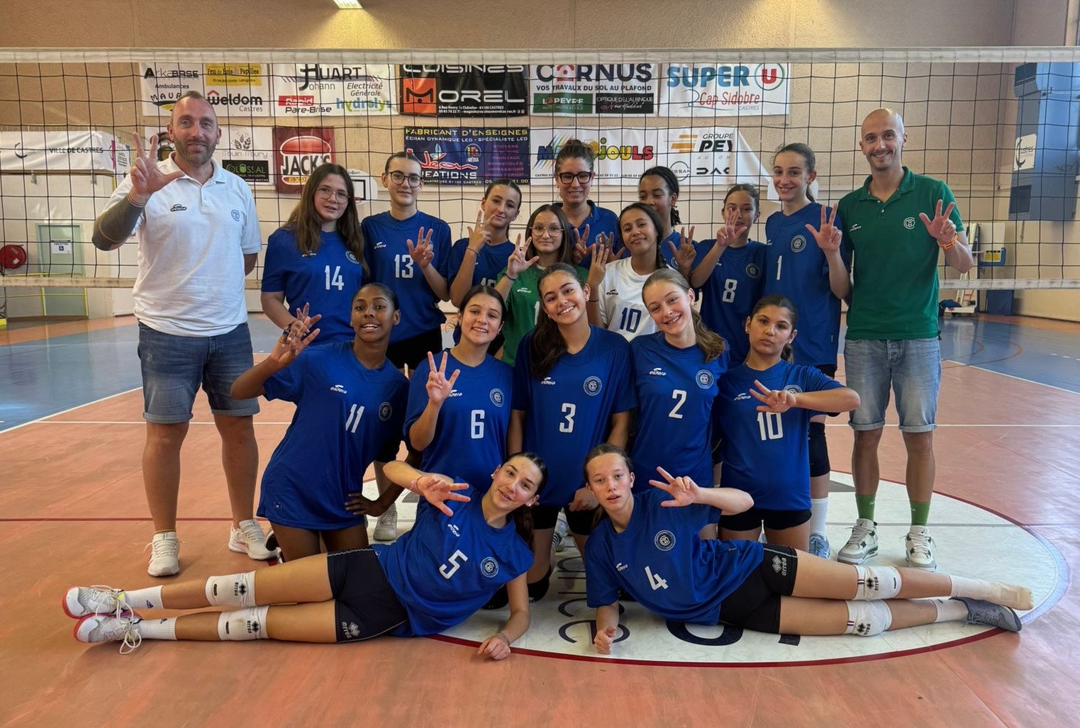 M15 filles Coupe de France