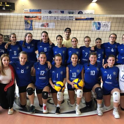 équipes M18 filles du CMVB