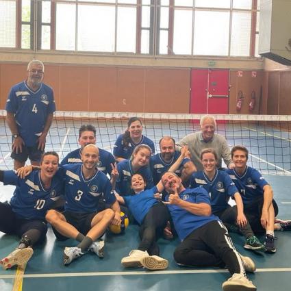 La section volley assis du CMVB s'éclate au Haillan